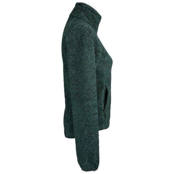 The North Face Women’s Green Osito 2 Full Zip Raschel Teddy Jacket XS/C34 - Picture 3 of 12